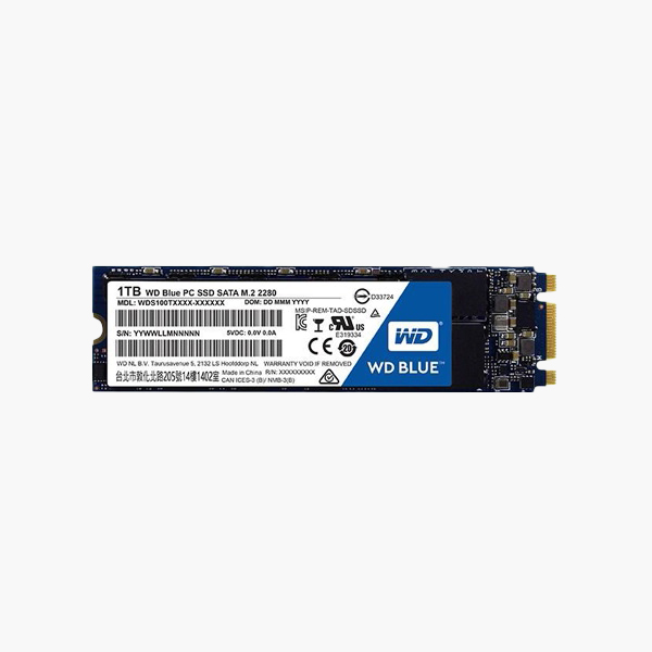حافظه SSD وسترن دیجیتال مدل BLUE WDS100T1B0B ظرفیت 1 ترابایت